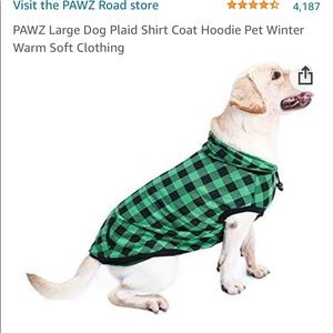 Medium pet warm hoodie